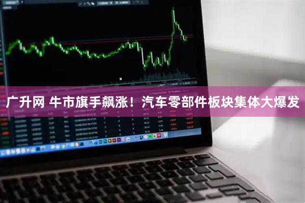 广升网 牛市旗手飙涨！汽车零部件板块集体大爆发