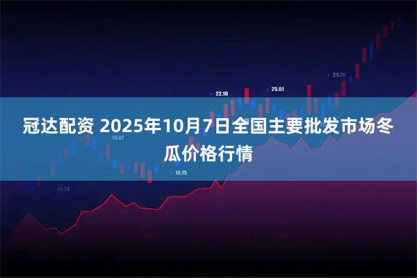 冠达配资 2025年10月7日全国主要批发市场冬瓜价格行情