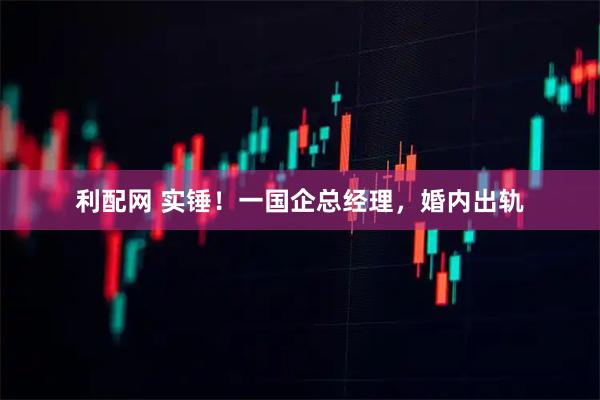 利配网 实锤！一国企总经理，婚内出轨